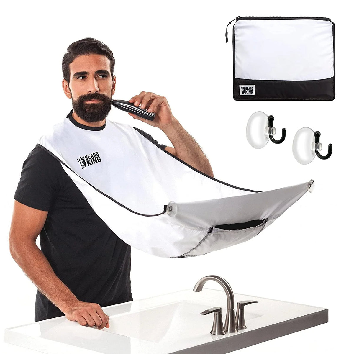 White Beard Bib O16257
