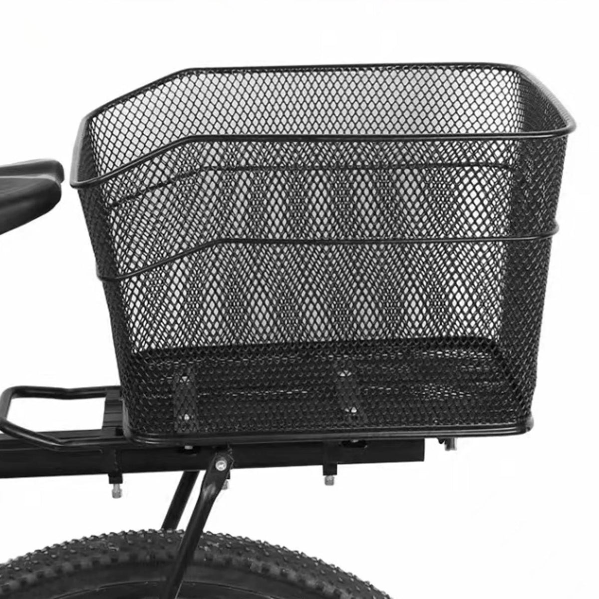 Metal Rear Bike Basket Bicycle Cargo Rack Q71441