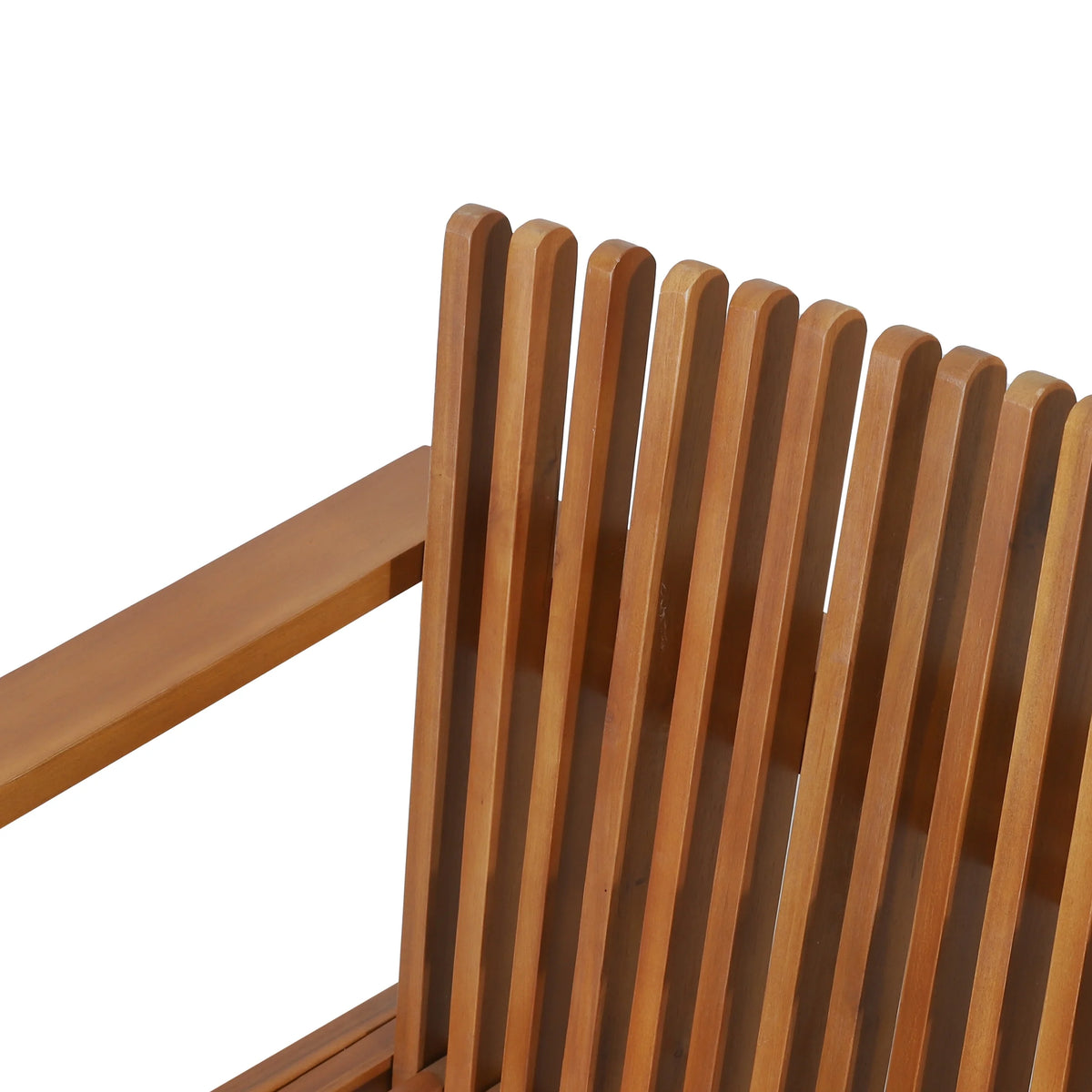 Acacia Wood Club Chairs, Set of 2 J583554