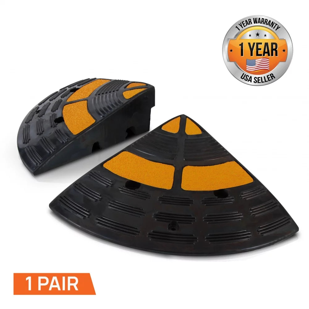 End Caps for Car Curb Ramps D1229