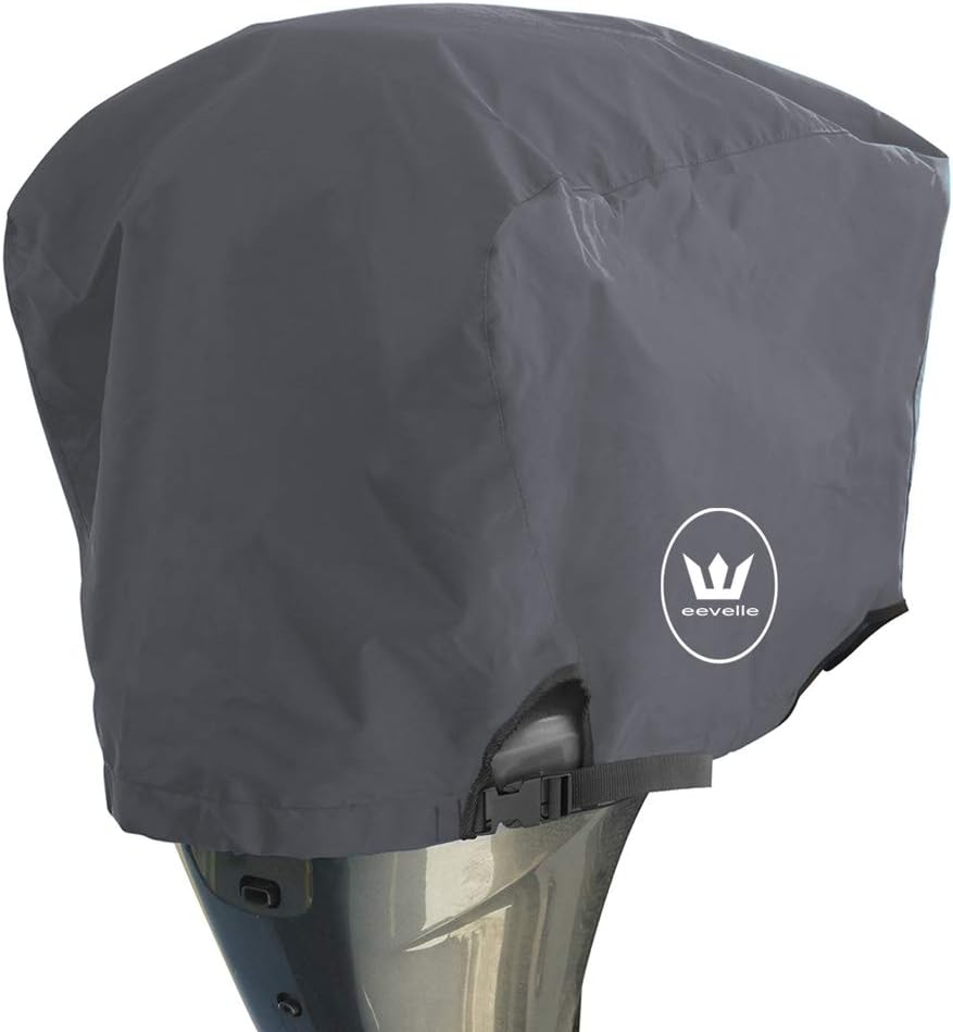 Heavy Duty 600D Polyester Outboard Boat Motor Cover S3327