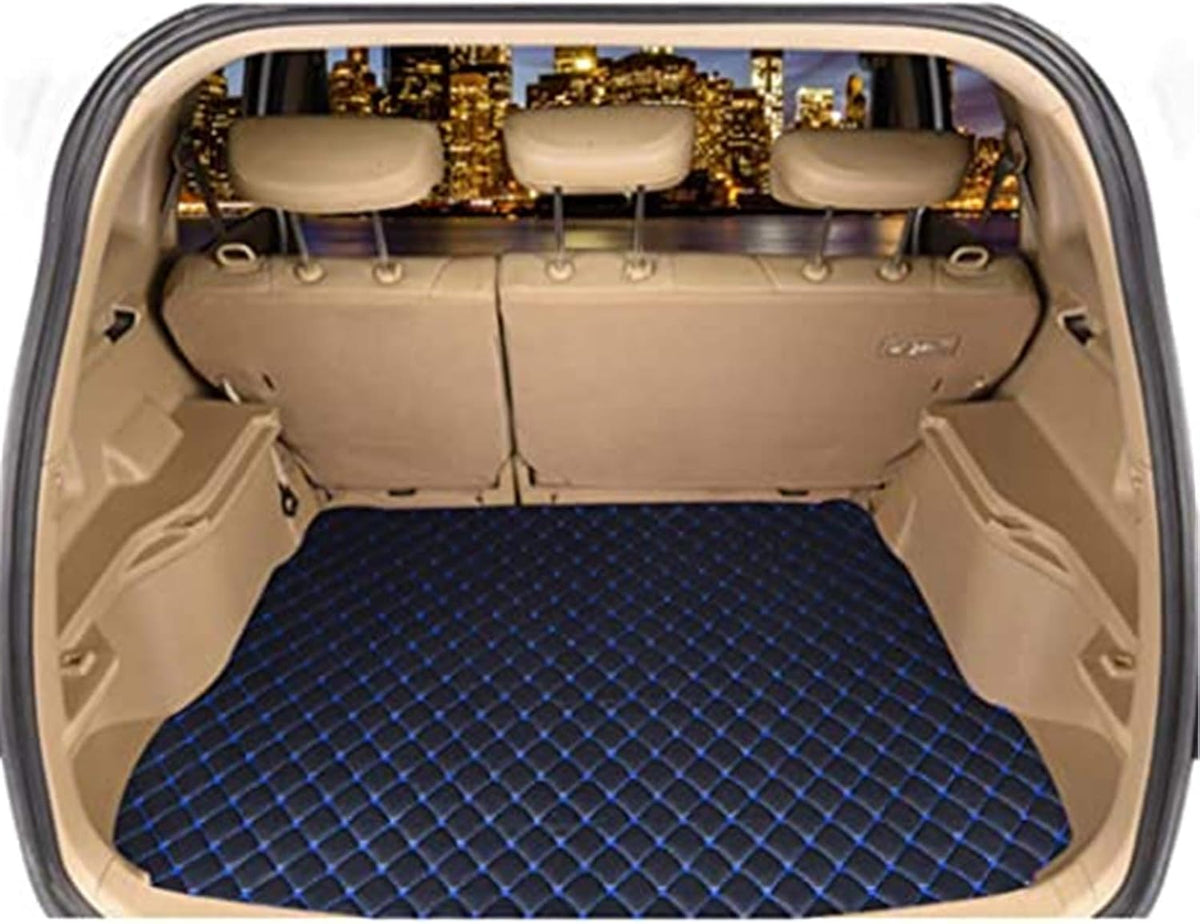 Purple Leather Full Car Floor Mats with Cargo Mat N695024