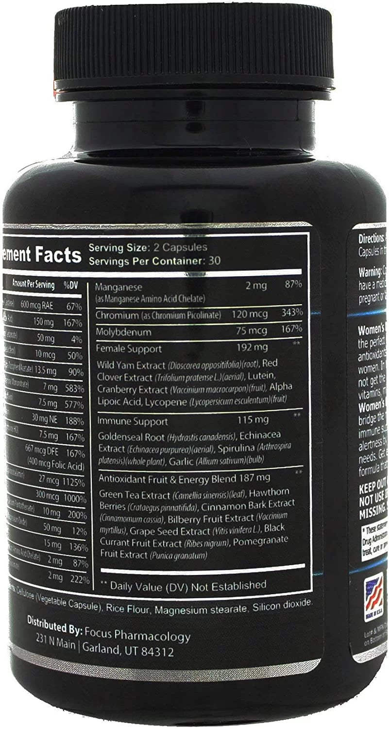 Women's Daily Super Multi-Vitamin 180 Ct M1505