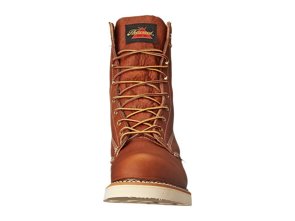 8-Inch Plain Toe Wedge Work Boots R662