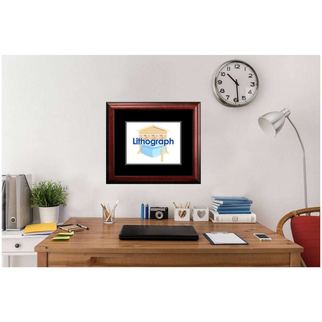Framed Lithograph Z388