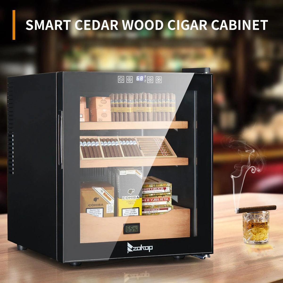 50L Electric Cigar Humidor with Cooling and Heating R5980