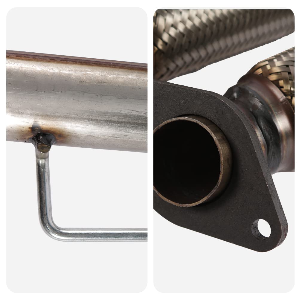 Catalytic Converter with Gasket Exhaust Flex Y-Pipe High Flow Series Direct-Fit R307